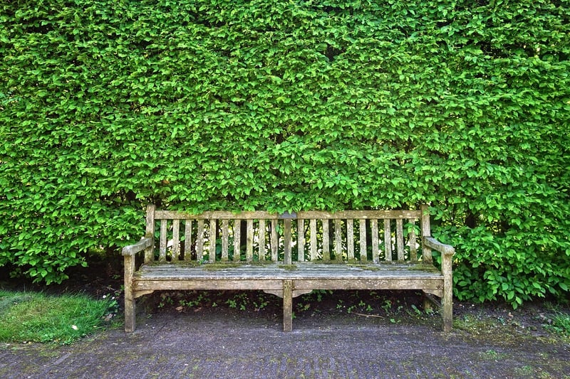 Outdoor seating area